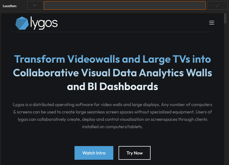 display web pages