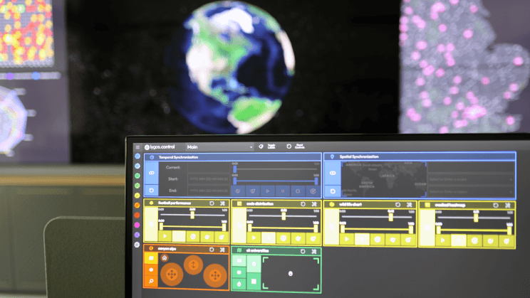 lygos video wall software control module slide 2