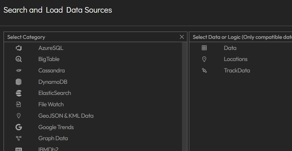 Multiple Data Sources