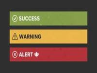 setup and visualize alerts